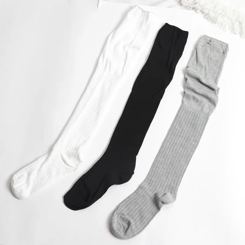 Thick Knit Thigh High Socks