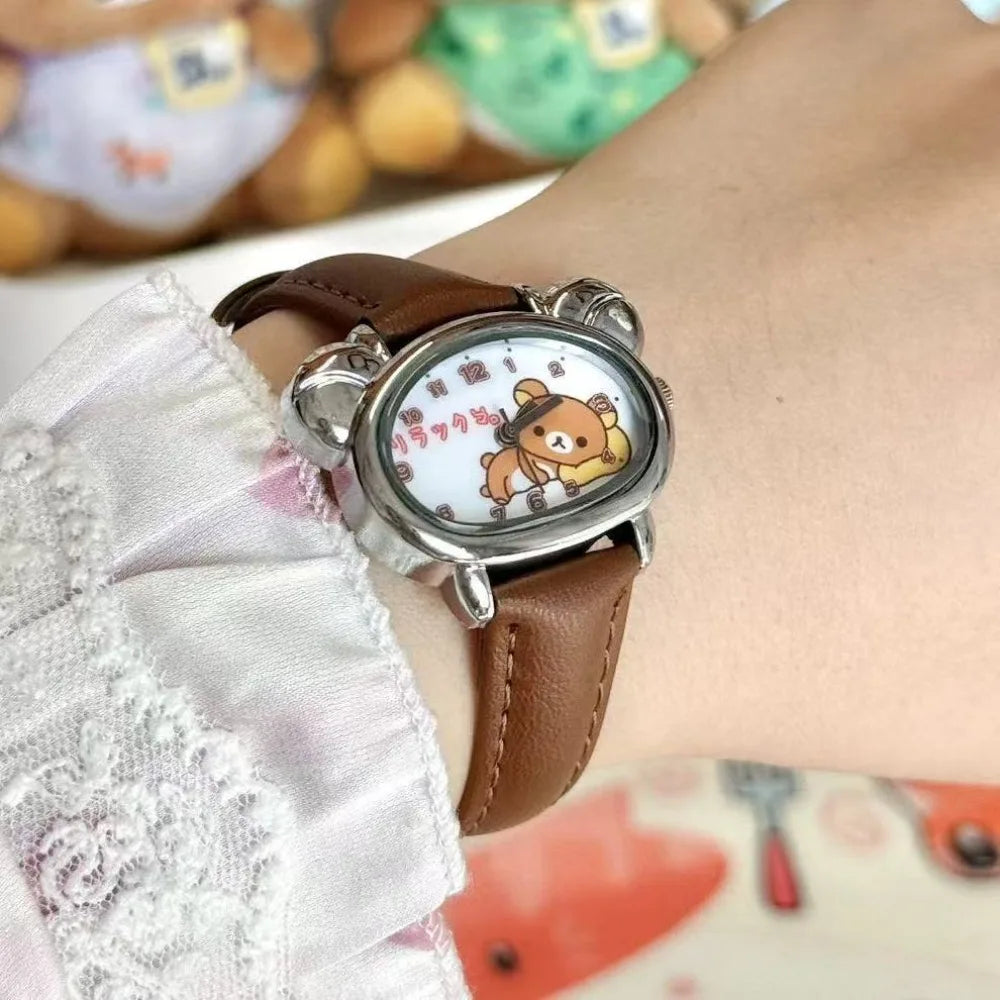Cute Bear Cartoon Wrist Watch