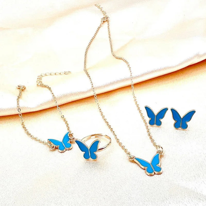 Butterfly Colorful Accessory Set