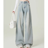 Warm Wide Leg Thermal Jeans