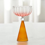 Colorful Cocktail Glass