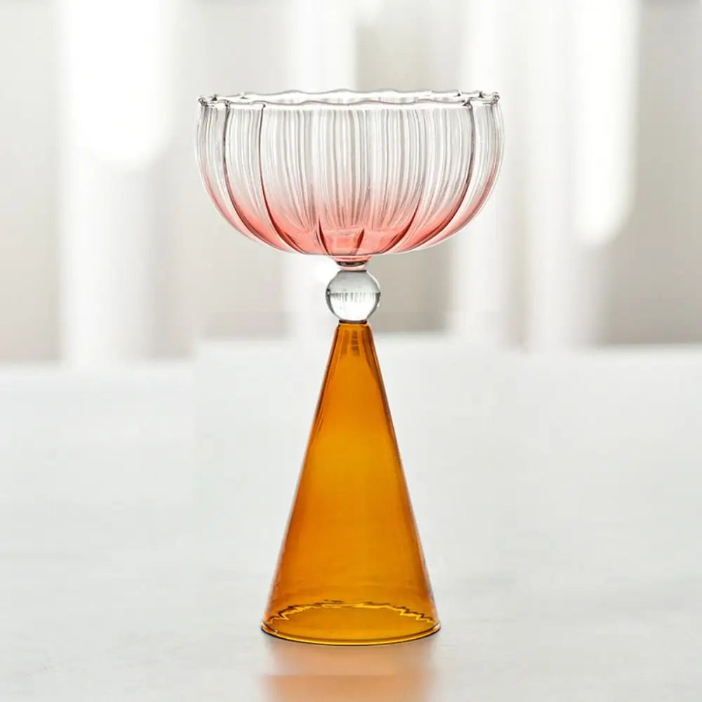 Colorful Cocktail Glass