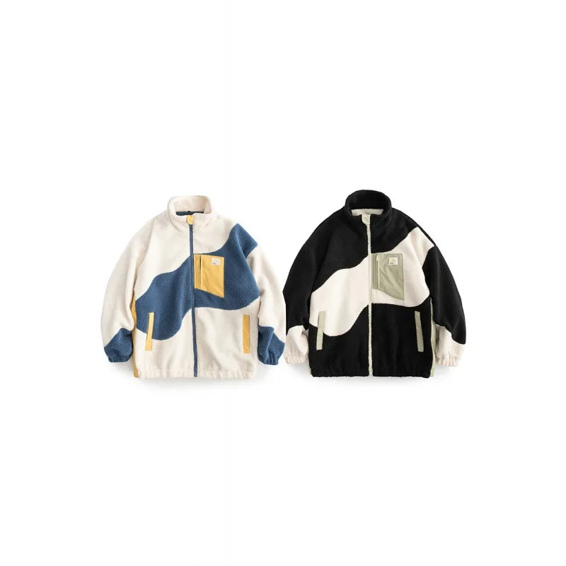 Thick Fleece Lambswool Coat