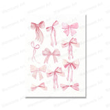 Pink Bow Coquette Poster