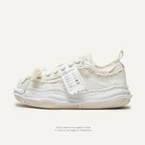 Retro Destroyer School Sneakers for Couples