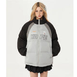Hope Patchwork Winter Puffer Jacket