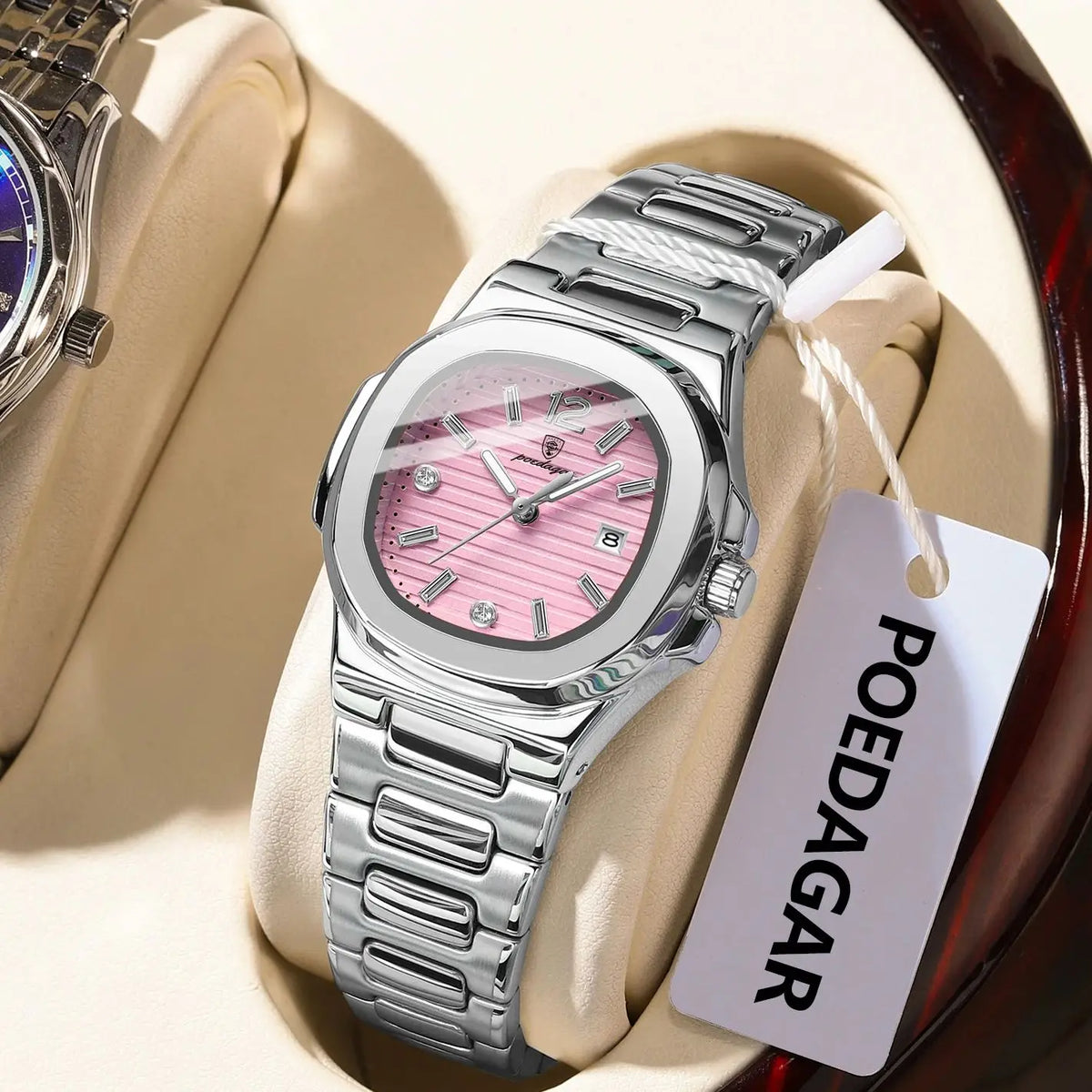 Luxury Square Wristwatch