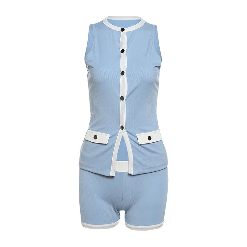 Old Money Retro Patchwork Women's Outfit