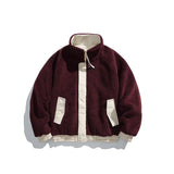 Fleece Bomber Puffer Jacket