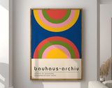 Modernist Geometric Canvas Poster