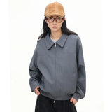 Stylish Gray Varsity Jacket
