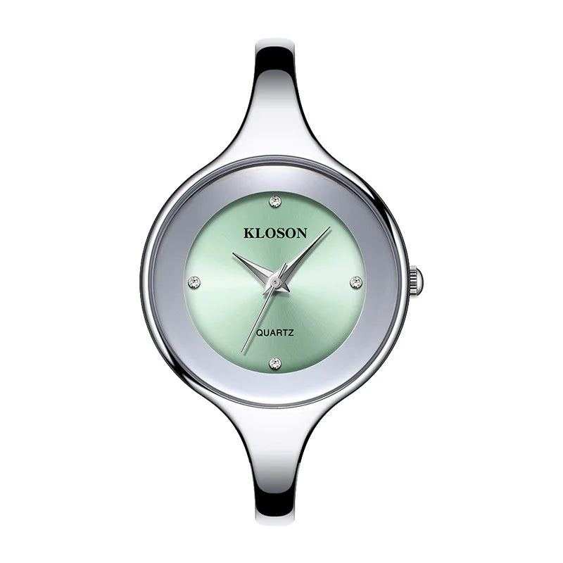 Elegant Stylish Silver Ladies Watch