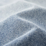 Sandblasted Straight Leg Jeans