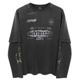 Patchwork Washed T-shirts