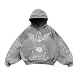 Y2K Flux Tribial Oversized Hoodie