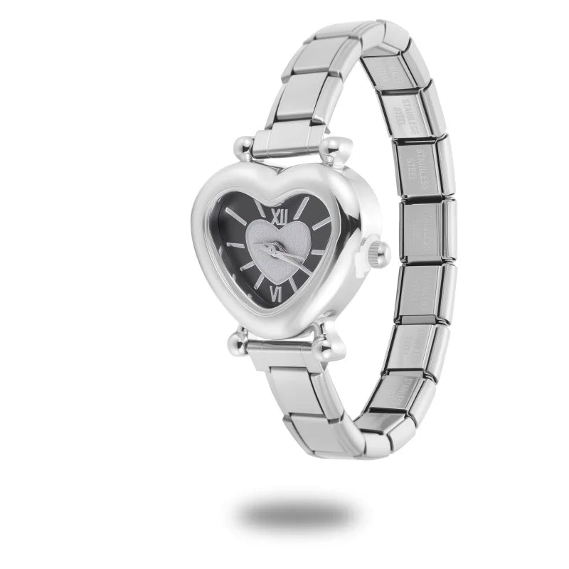 Italian Stainless Butterfly Watch
