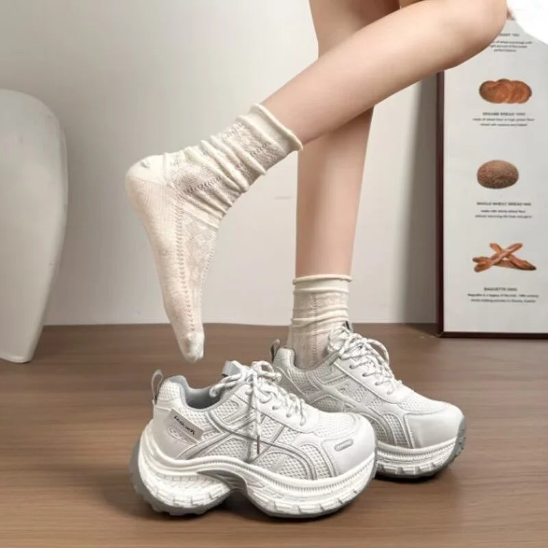 Cushioned insole Platform Sneakers