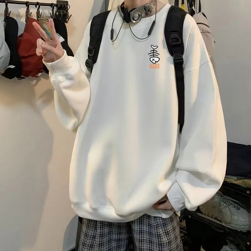 Oversized Korean Style Baggy Sweatshirt