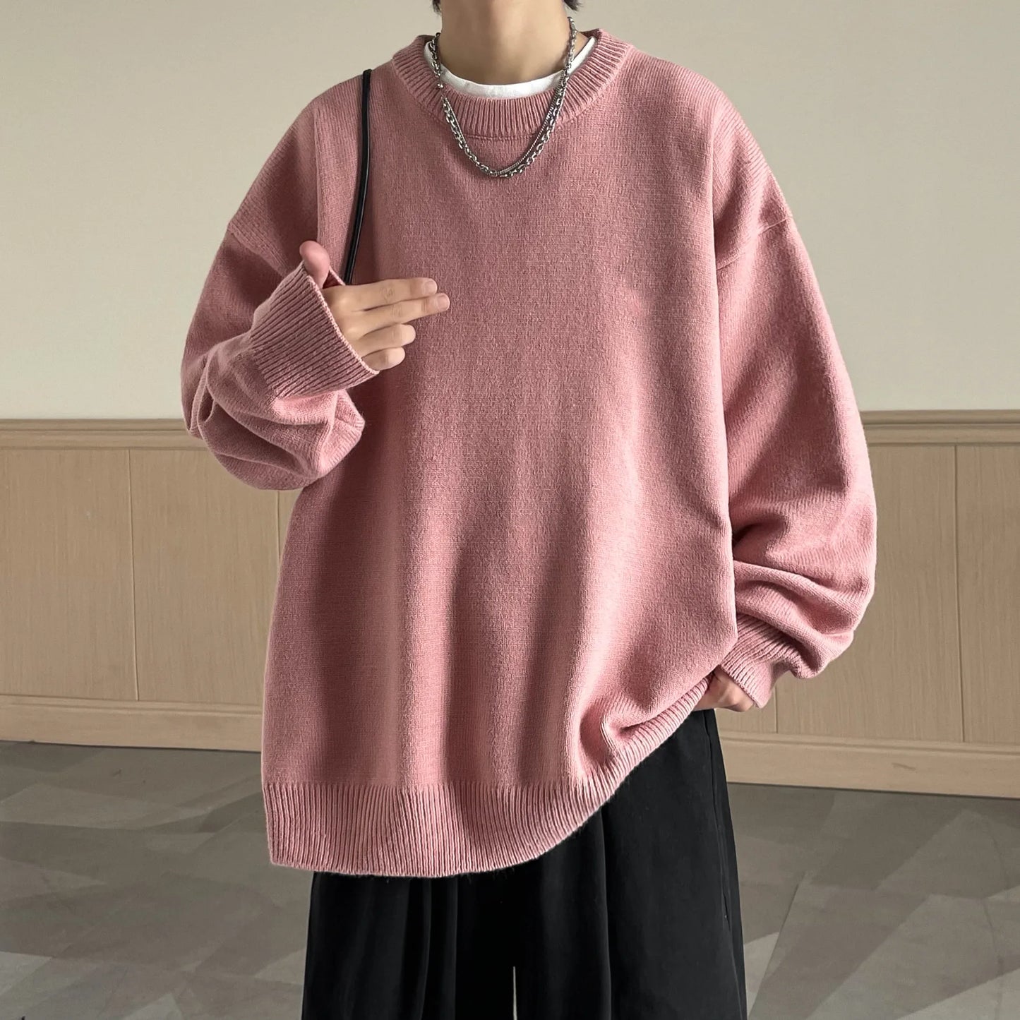 Y2K Bear Soft Boy Sweater