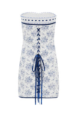Floral Print Vintage Mini Dress