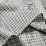 Oversized Plaid Lapel Casual Shirt