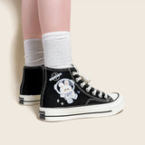 Cute Rabbit Student Canvas Shoes