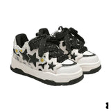 Star Retro Platform School Sneakers