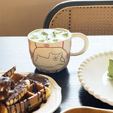 Niedlicher Keramikbecher mit Bär