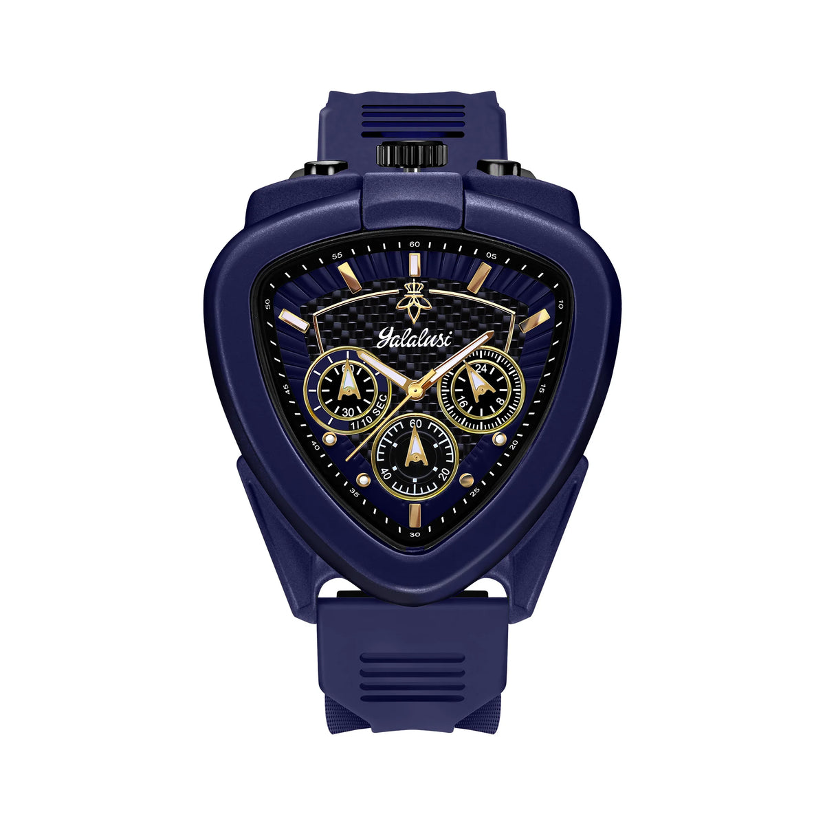 Sporty Triangular Dial Watch