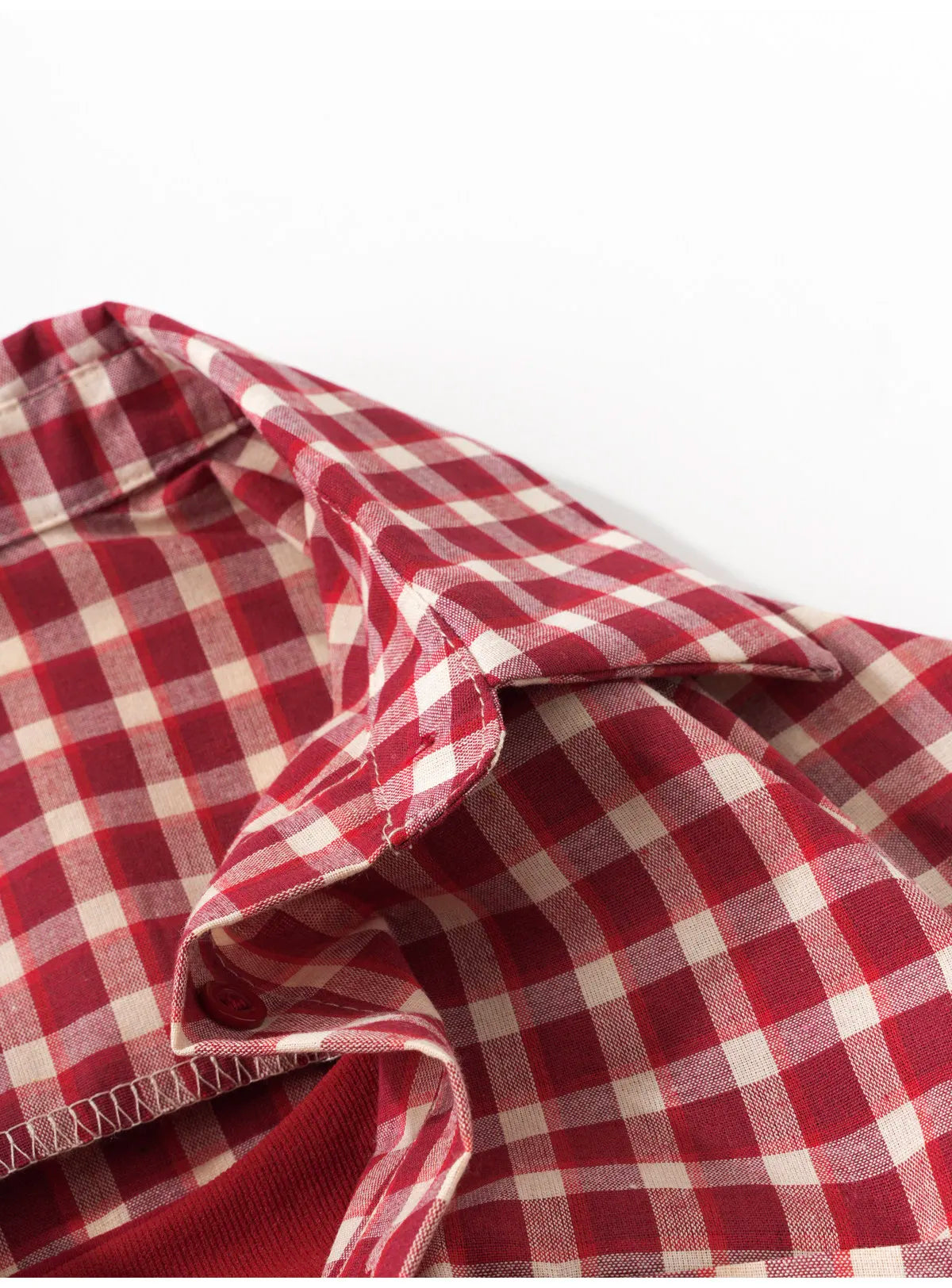2000s Two Piece Sets Plaid Shirt
