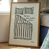 Stay in Bed Print