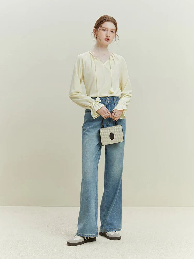 Retro Vintage High Waisted Jeans
