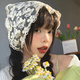 Dreieckiges Damen-Bandana im Vintage-Landhausstil