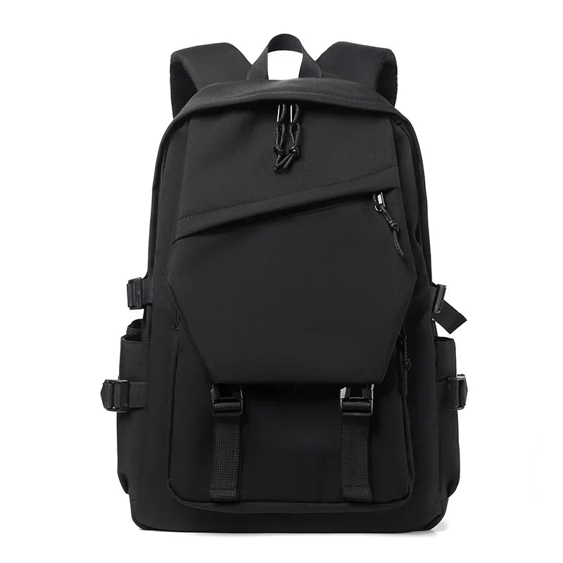 Polyester Solid Color School Backpack