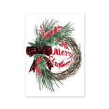Merry Christmas Cartoon Santa Poster