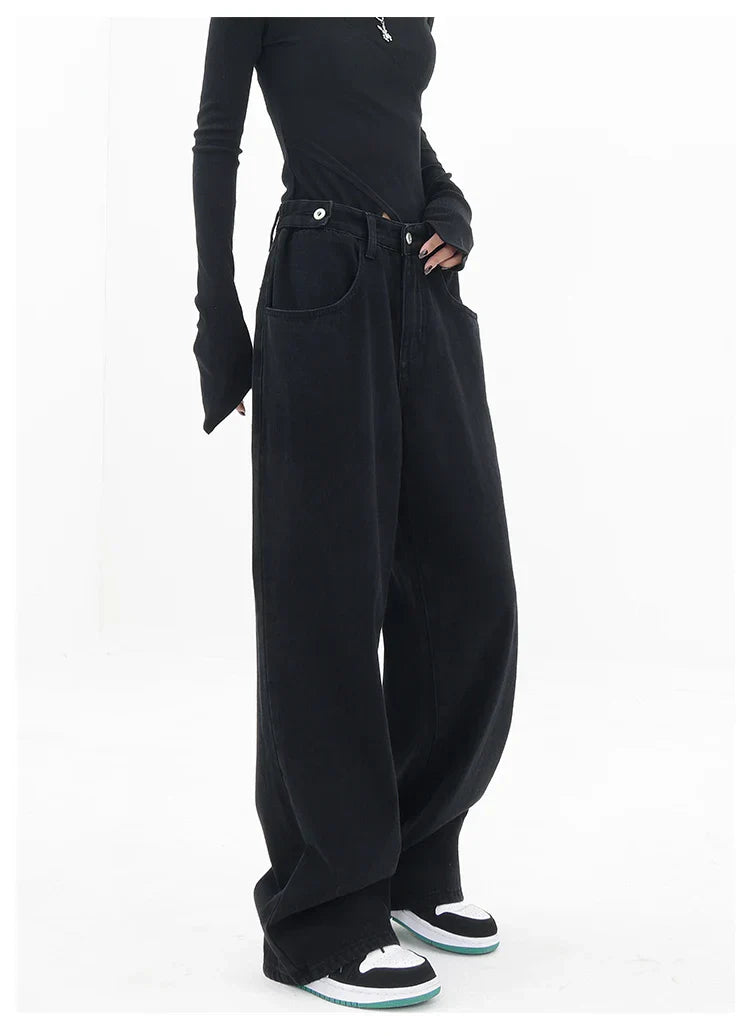 Vintage High Waist Wide Leg Jeans