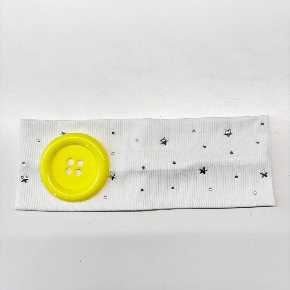 Kawaii Button Headband
