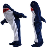 Shark Hoodie Blanket