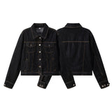 Cowboy Black Denim Jacket