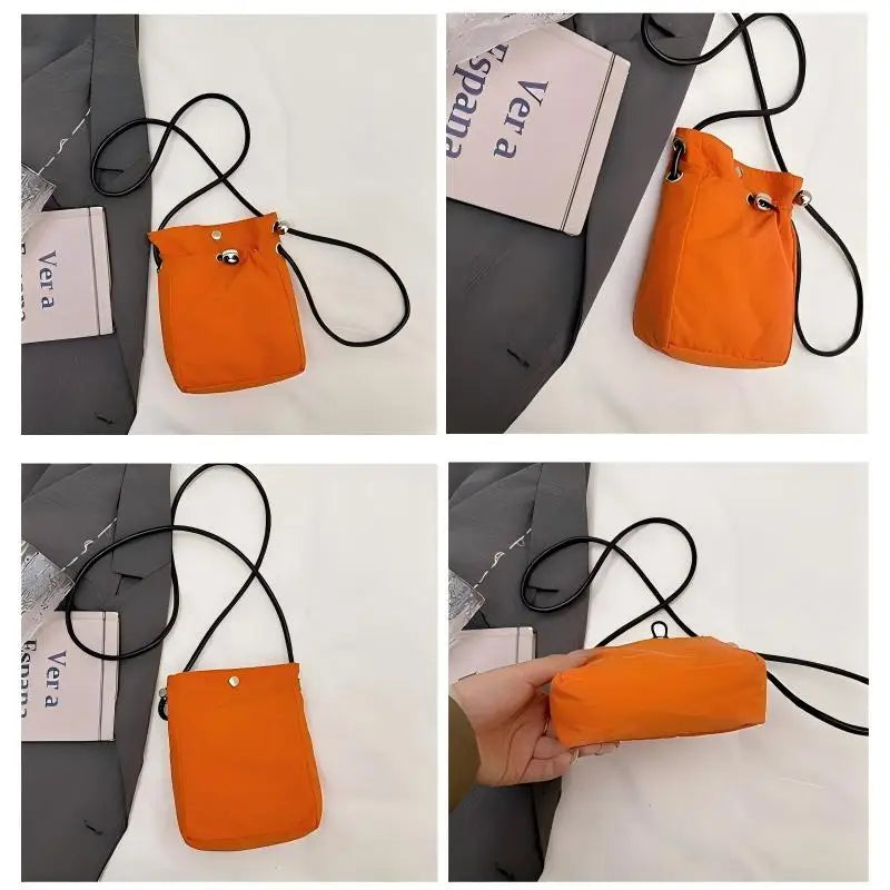 Nylon Crossbody Wallet Shoulder Bag