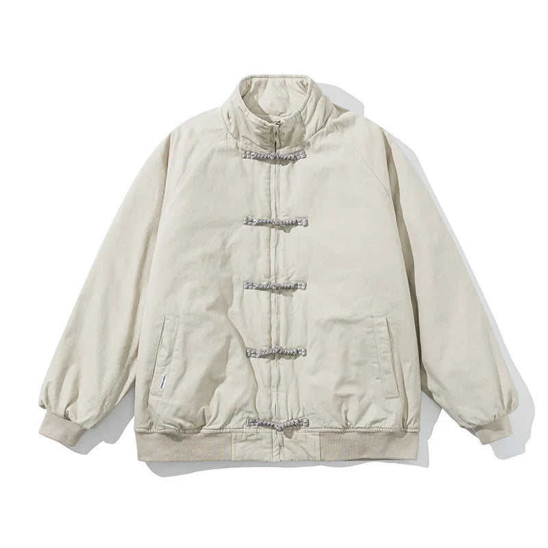 Korean Retro Padded Winter Puffer Jacket