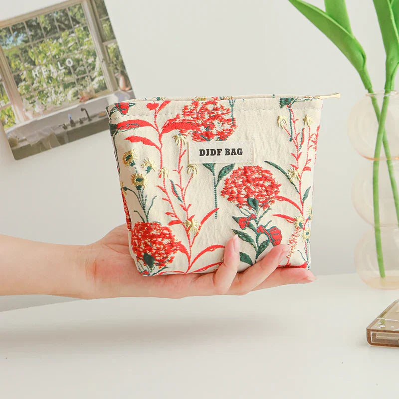 Bolso floral de chica dulce
