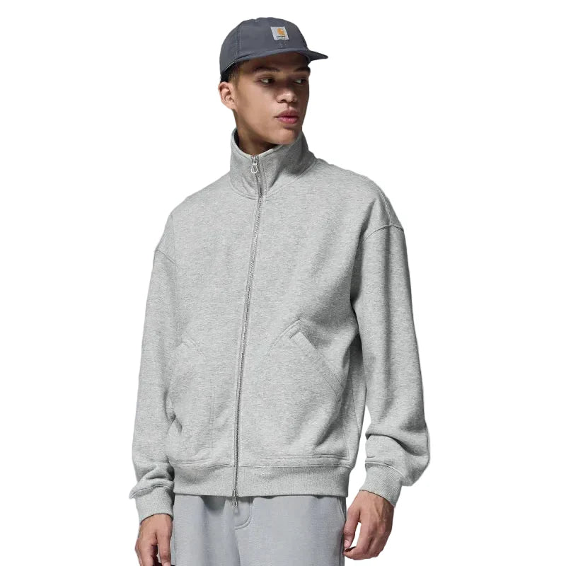 Stehkragen Winterfleece Windbreaker Jacke