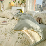Pink Plaid Bowknot Bedding Set