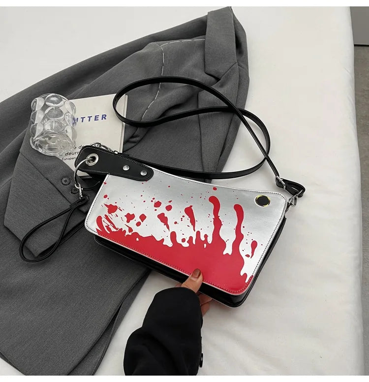 Bloody Knife Clutch Bags
