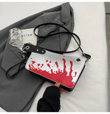 Bloody Knife Clutch Bags