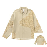 Camisa Blusa Patchwork Estilo Y2K