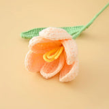 Vintage Tulips Crochet Flowers Handmade