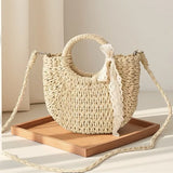 Women's Beach Weaving Star Handbag