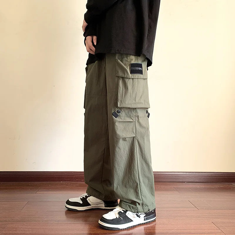 Y2K Tapered Casual Cargo Pants